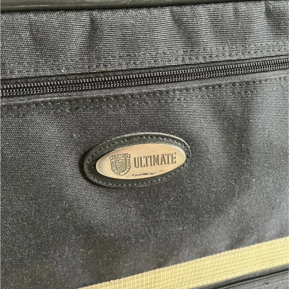 Black Rolling Luggage Set by Ultimate 2 pieces